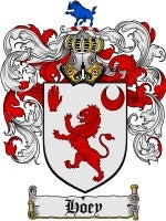 Hoey coat of arms family crest download