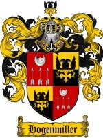 Hogenmiller coat of arms family crest download