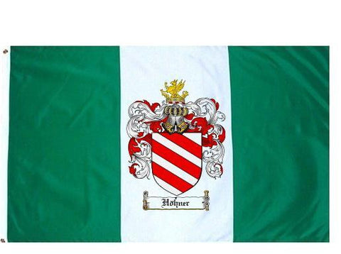 Hohner family crest coat of arms flag