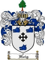 Hoig coat of arms family crest download