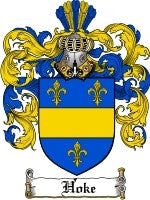 Hoke coat of arms family crest download
