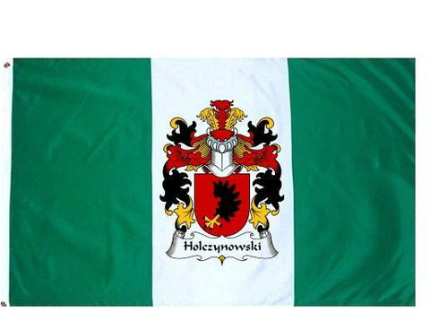 Holczynowski family crest coat of arms flag