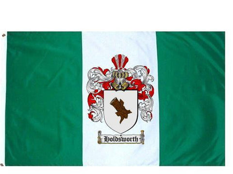 Holdsworth family crest coat of arms flag