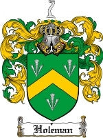 Holeman coat of arms family crest download