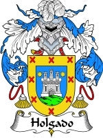 Holgado coat of arms family crest download