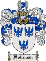 Holleman coat of arms family crest download