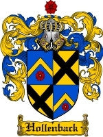Hollenback coat of arms family crest download