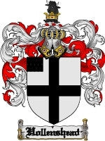 Hollenshead coat of arms family crest download