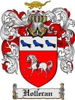 Holleran coat of arms family crest download