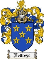 Hollroyd coat of arms family crest download