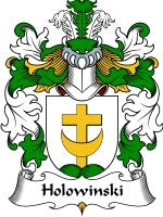 Holowinski coat of arms family crest download