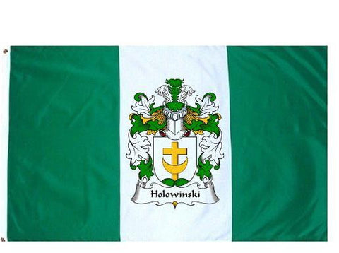 Holowinski family crest coat of arms flag