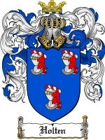 Holten coat of arms family crest download