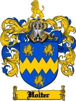 Holter coat of arms family crest download