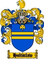 Holtsclaw coat of arms family crest download