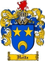 Holtz coat of arms family crest download