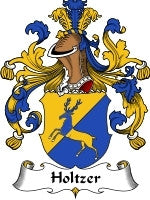 Holtzer coat of arms family crest download