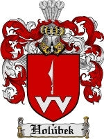 Holubek coat of arms family crest download