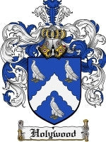 Holywood coat of arms family crest download