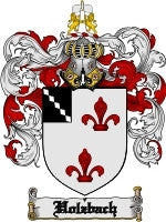 Holzbach coat of arms family crest download