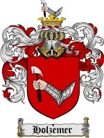 Holzemer coat of arms family crest download