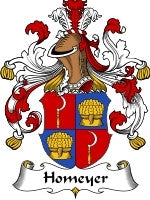 Homeyer coat of arms family crest download