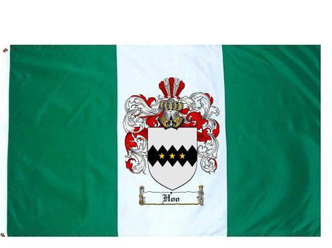 Hoo family crest coat of arms flag