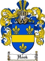 Hook coat of arms family crest download