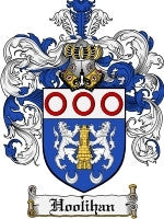 Hoolihan coat of arms family crest download