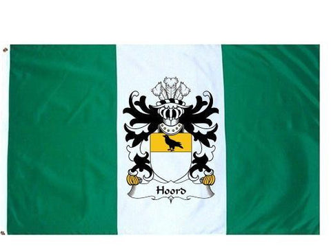 Hoord family crest coat of arms flag