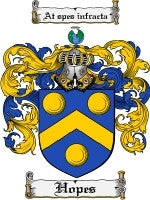 Hopes coat of arms family crest download