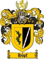 Hopf coat of arms family crest download