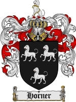 Horner coat of arms family crest download