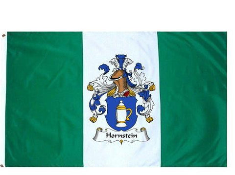 Hornstein family crest coat of arms flag