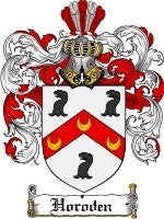 Horoden coat of arms family crest download