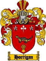 Horrigan coat of arms family crest download