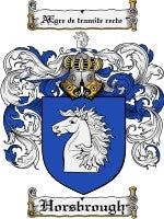 Horsbrough coat of arms family crest download