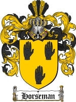 Horseman coat of arms family crest download