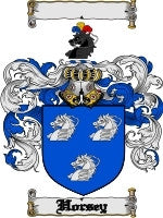 Horsey coat of arms family crest download