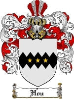 Hou coat of arms family crest download