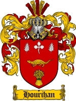 Hourihan coat of arms family crest download