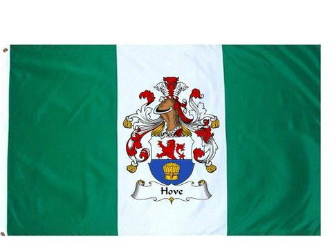 Hove family crest coat of arms flag
