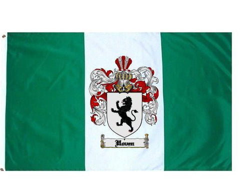Hoven family crest coat of arms flag