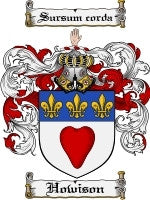 Howison coat of arms family crest download