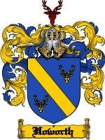 Howorth coat of arms family crest download