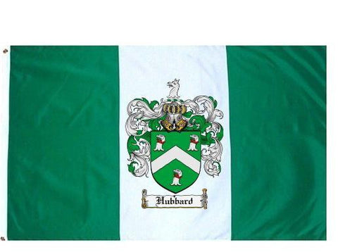 Hubbard family crest coat of arms flag