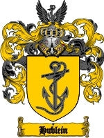 Hublein coat of arms family crest download