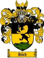 Huch coat of arms family crest download