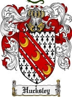 Hucksley coat of arms family crest download