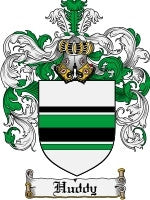 Huddy coat of arms family crest download